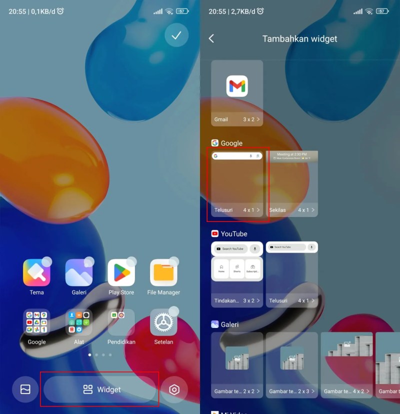Bagaimana Cara Menghapus Widget Di Hp Android