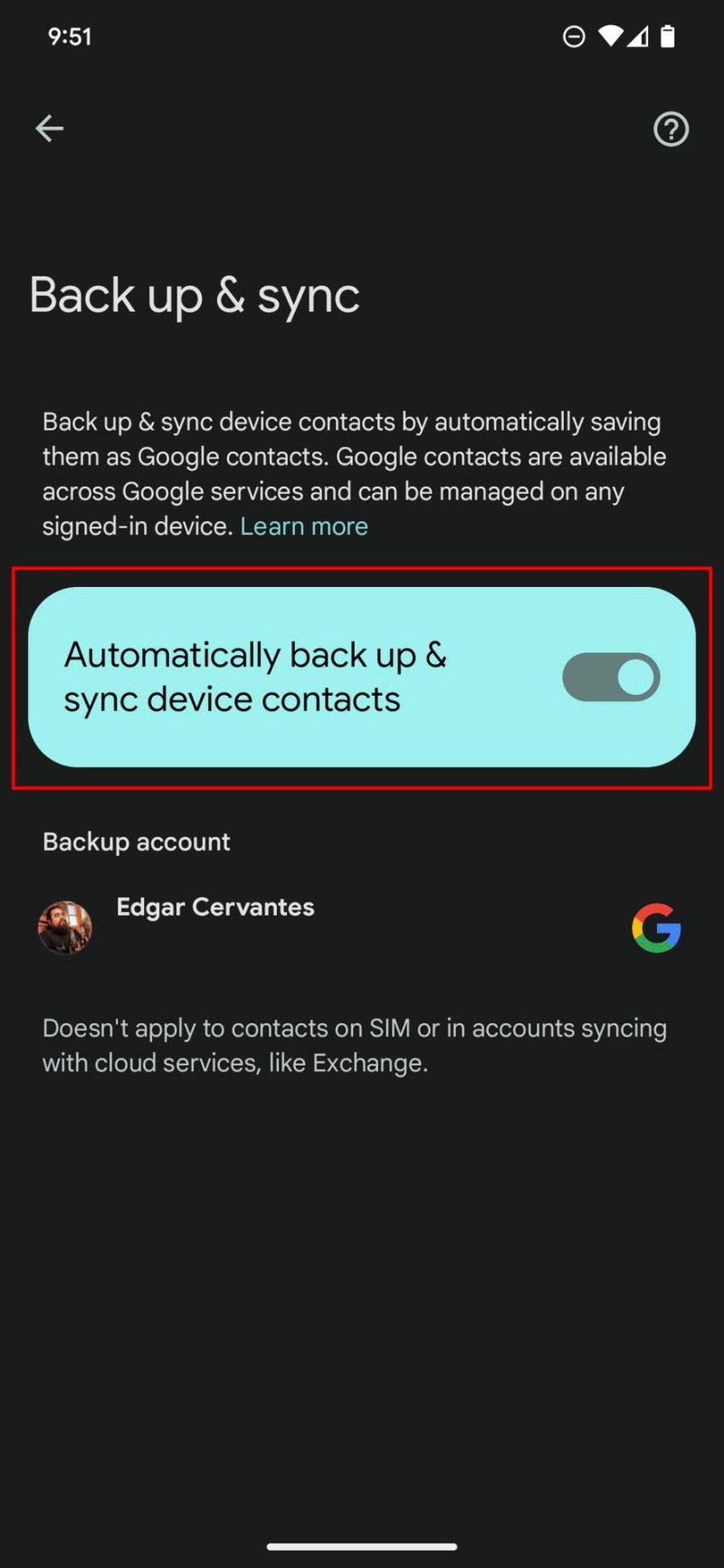 Cara Backup Contact Android S6 Ke Gmail