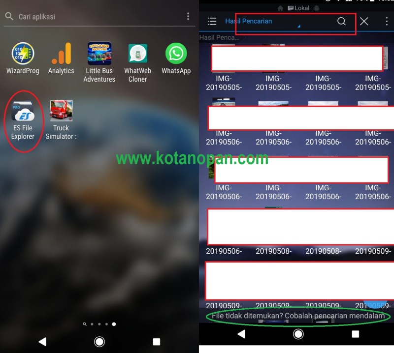 Cara Mengembalikan File Yg Terhapus Di Android