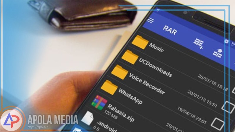 Cara Buka Rar Di Android
