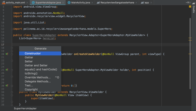 Cara Atasi View Not Constrain Di Android Studio